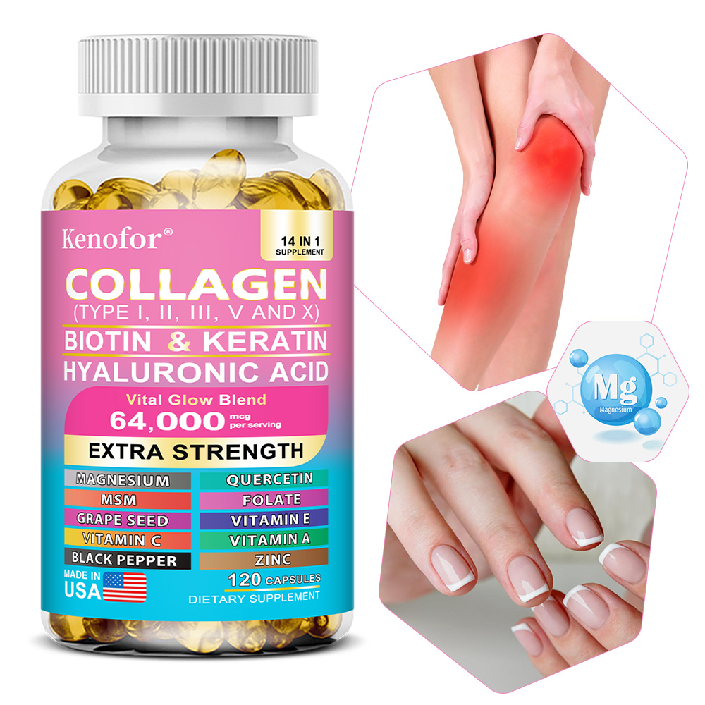 Hair Care Vitamin - Komplexe Kollagenkapseln, erhellen den Hautton, hilft