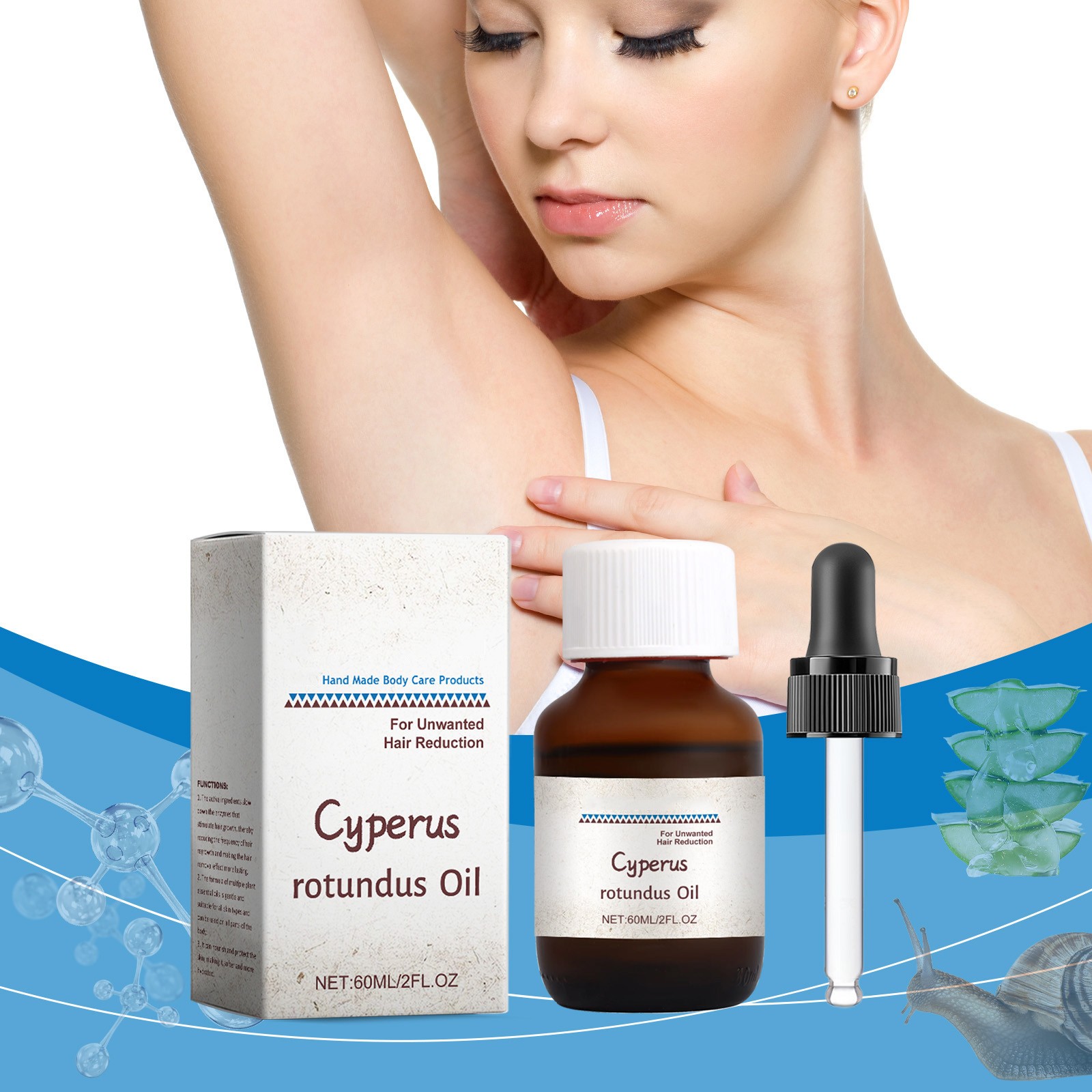 House Hair Care - Cyperus Rotundus Haaren tfernungs pflege öl