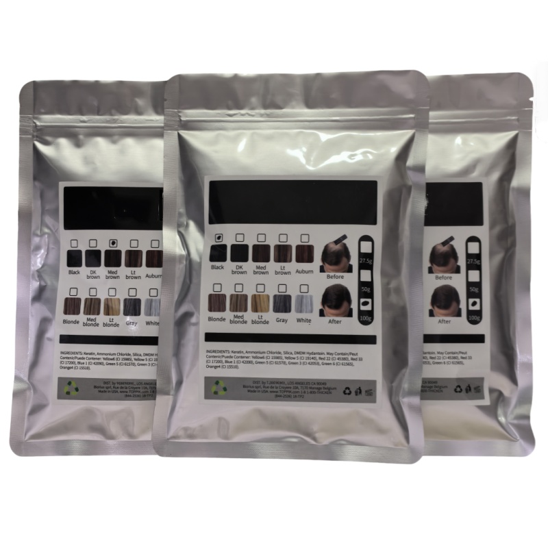 Hair Care Frizzy Hair - 100g Haarfasern Keratin Haarverdichtungspulver Sofortige Haarwuchs-Verdichtungsfasern