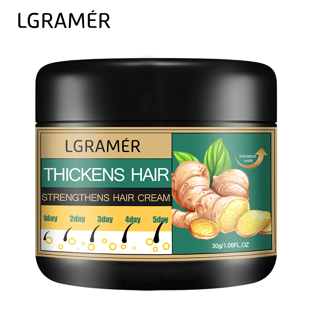 Hair Care Brand - Ingwer-Haarcreme, Tiefenreinigung, fördert das Haarwachstum, lindert