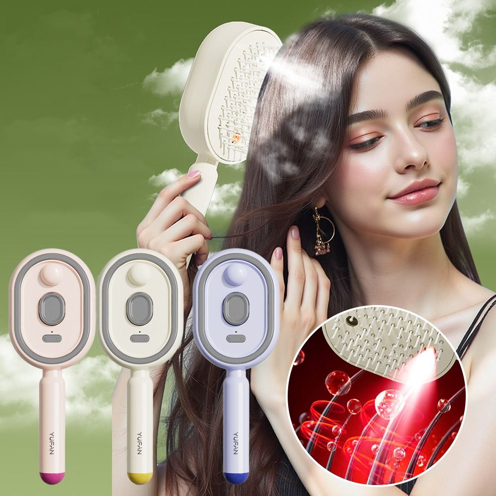 Hair Care Spray - Neuer Elektrischer Haarpflege-Sprühkamm Antistatischer Selbstreinigender Sprüh-Luftkissenkamm