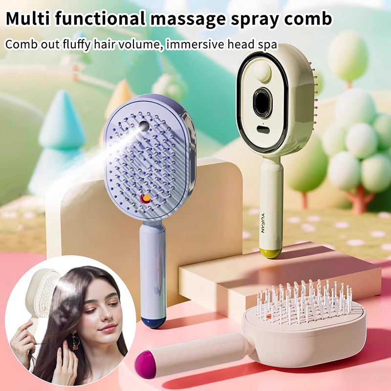 Multifunktionaler Massagekamm, – Hair Care Spray Bewertung und Preis