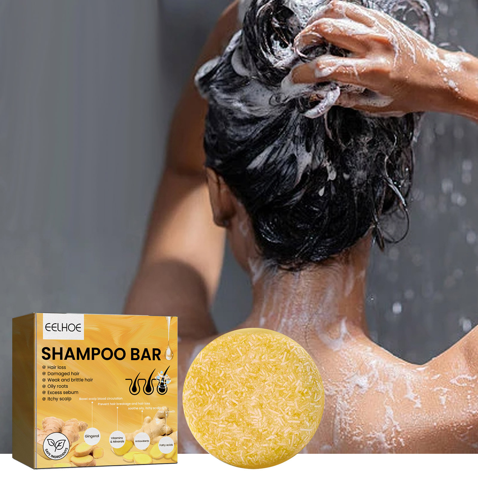 Natürlicher Ingwer-Haarshampoo – Hair Care Natural Bewertung und Preis