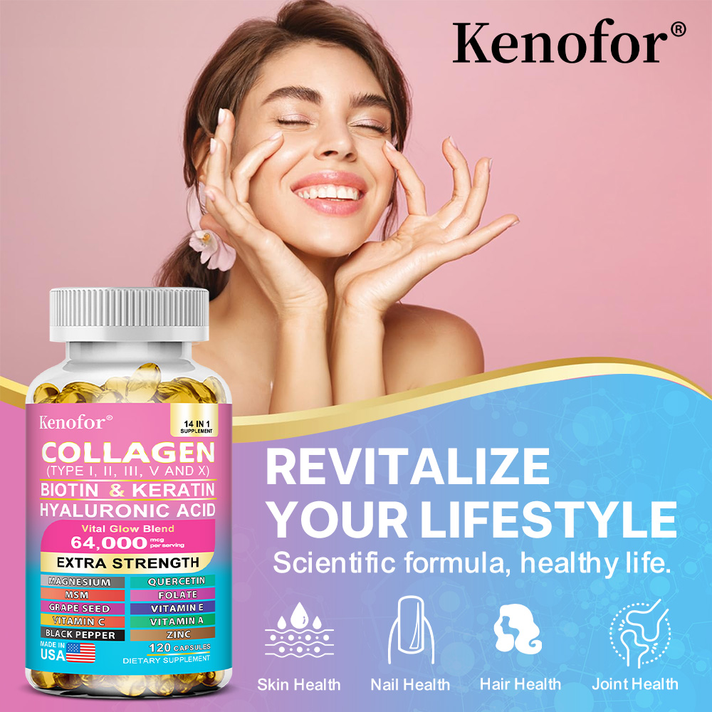 Komplexe Kollagenkapseln, erhe – Hair Care Vitamin Bewertung und Preis