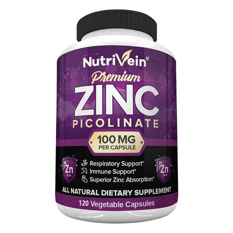 Premium-Zinkpicolinat 100 mg – – Hair Care Vitamin Bewertung und Preis