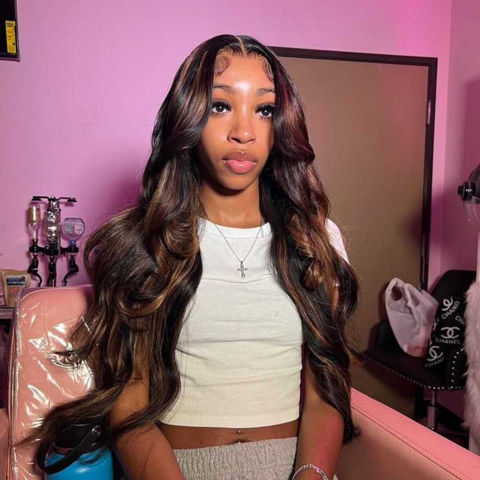 P1B30 Highlight Ombre Body Wav – Lace Front Wig Bewertung und Preis