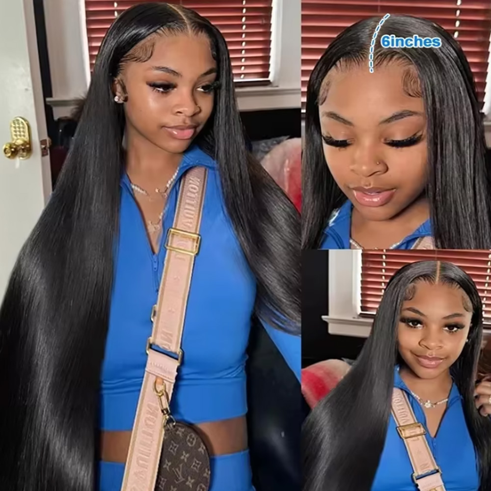 Natürliche schwarze, seidig gl – Lace Front Wig Bewertung und Preis