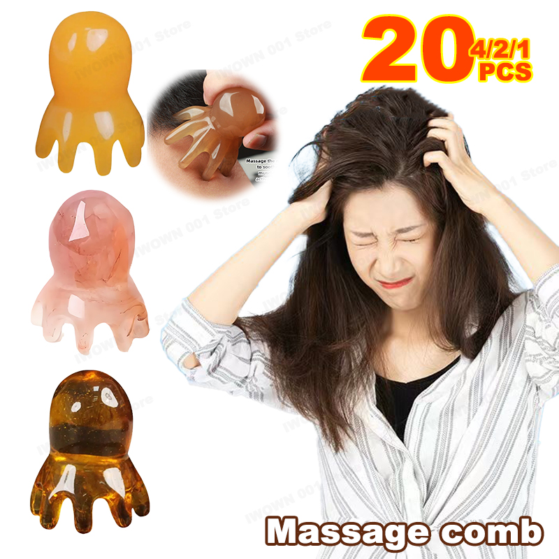 Oktopus-Akupunkturpunktkamm au – House Hair Care Bewertung und Preis