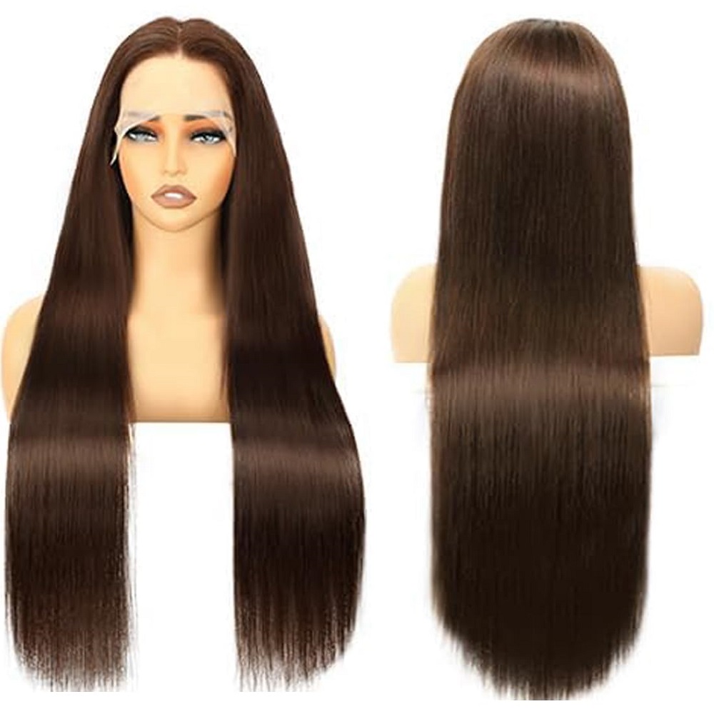 Schokoladenbraune 13x4 HD Lace – Lace Front Wig Bewertung und Preis