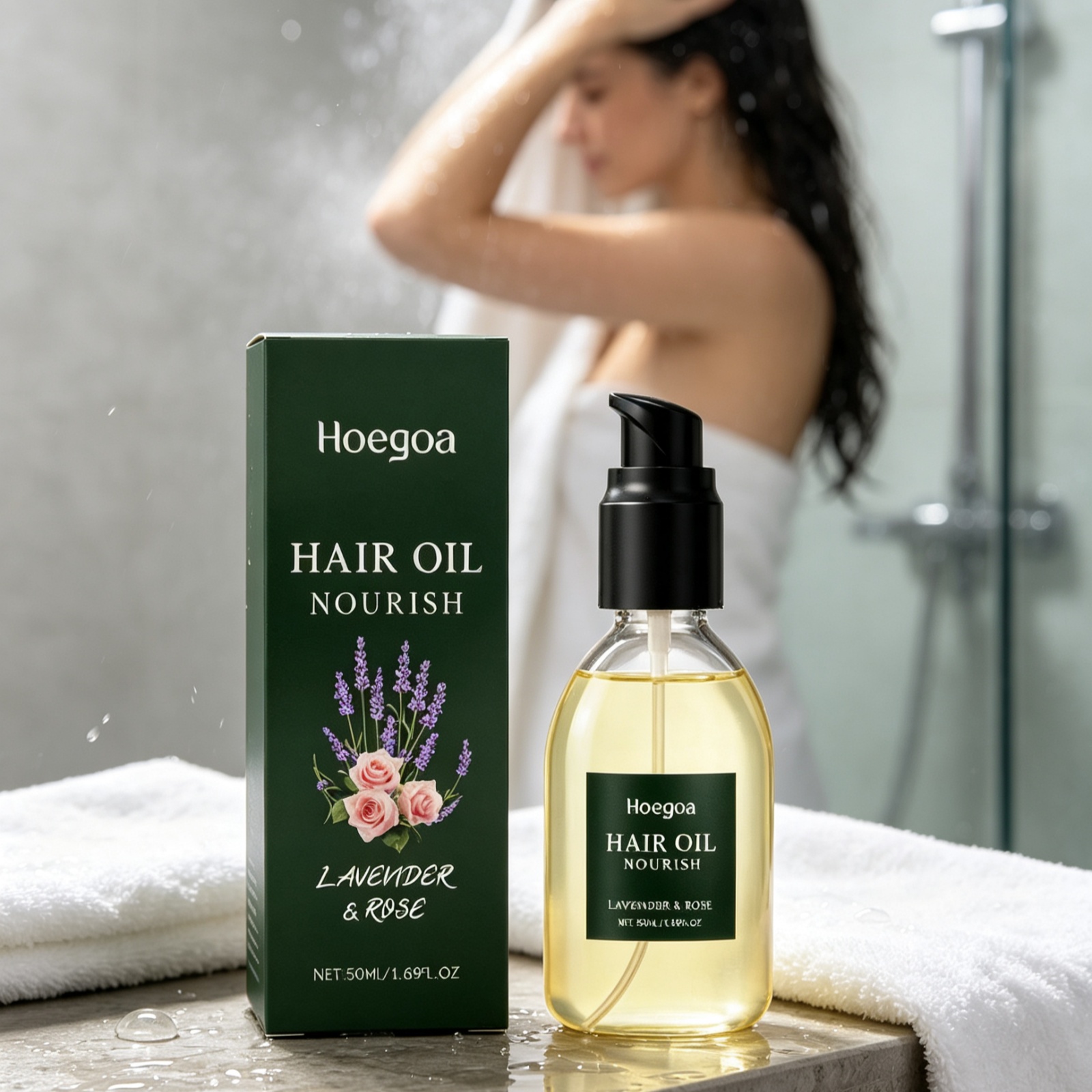  Hoegoa Lavendel-Rosen-Haarpf – Hair Care Natural Ingredients Bewertung und Preis