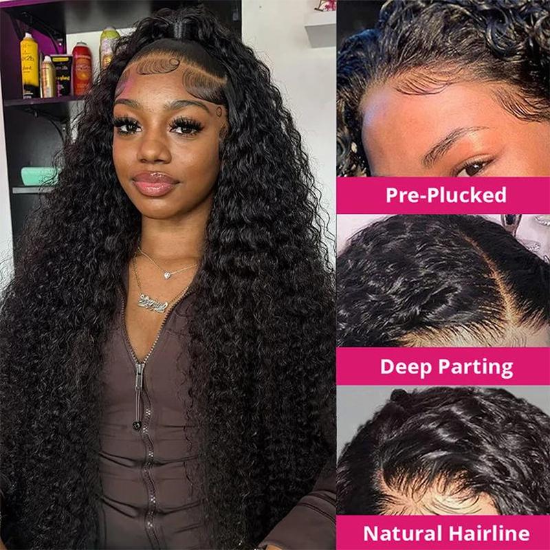 Deep Wave Echthaar-Perücken 13 – Lace Front Wig Bewertung und Preis