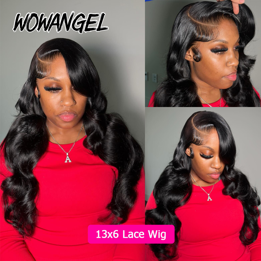 Wow Angel Body Wave Jet Black  – Lace Front Wig Bewertung und Preis