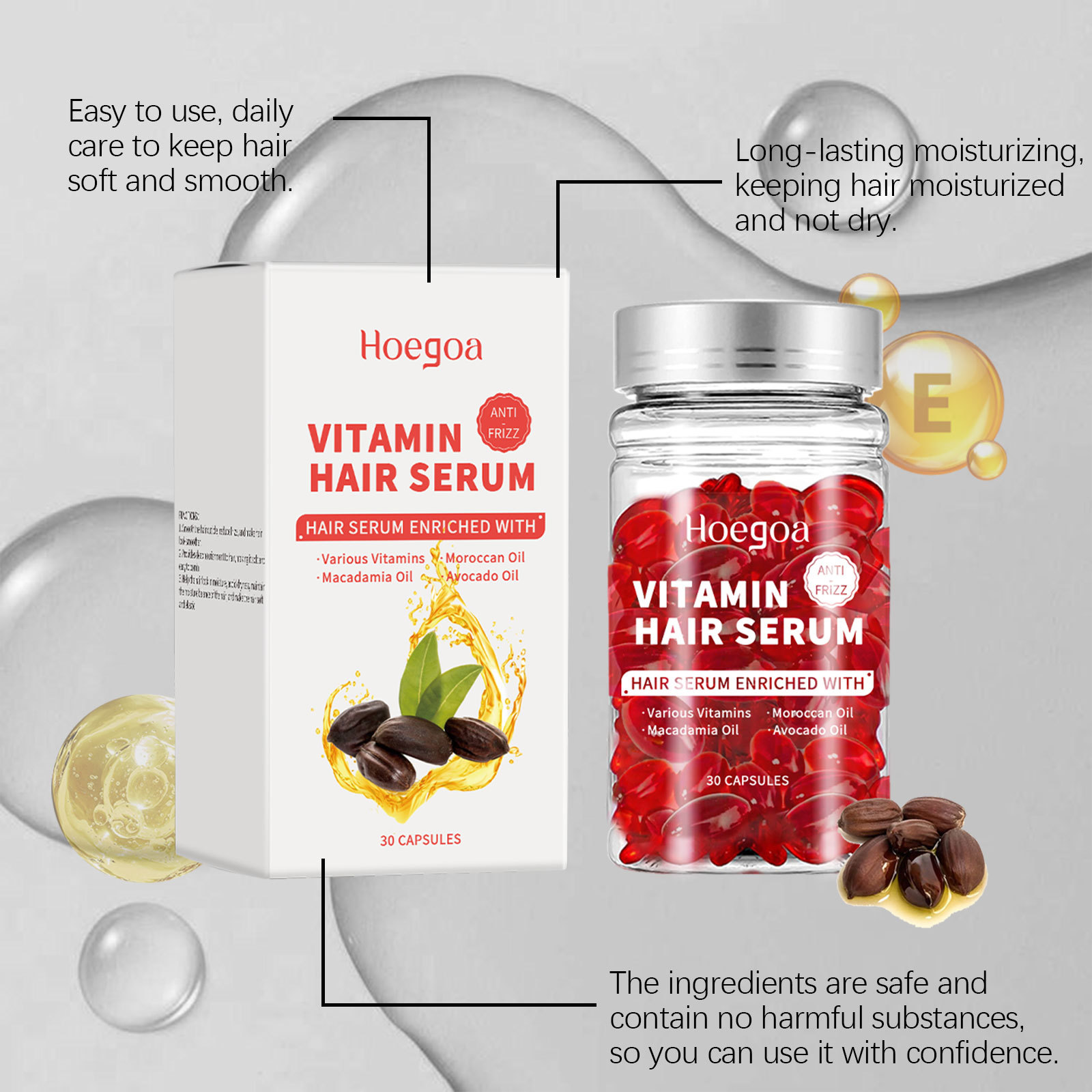 Vitamin-Haarpflege-Serum-Kapse – Hair Care Vitamin Bewertung und Preis