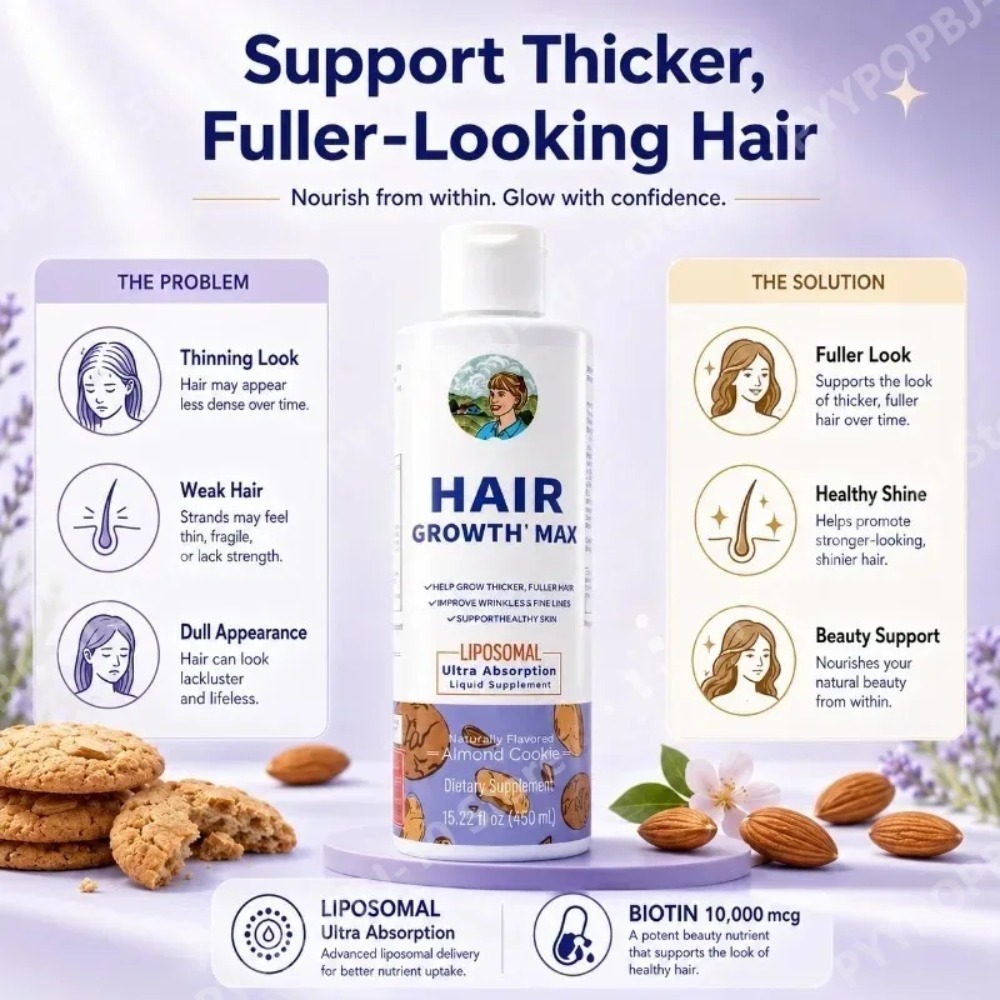 Liposomales Haarwuchsmittel, S – Hair Care Vitamin Bewertung und Preis
